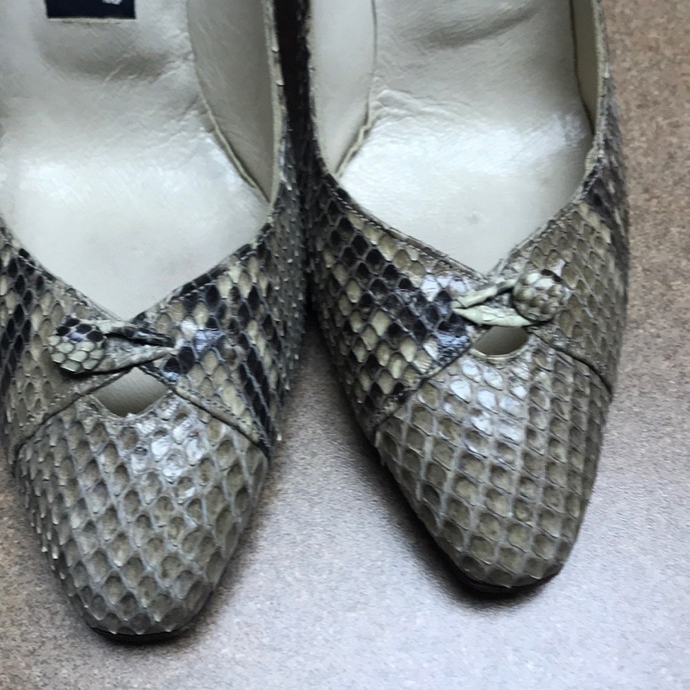 Stuart Weitzman Python Pumps - image 3